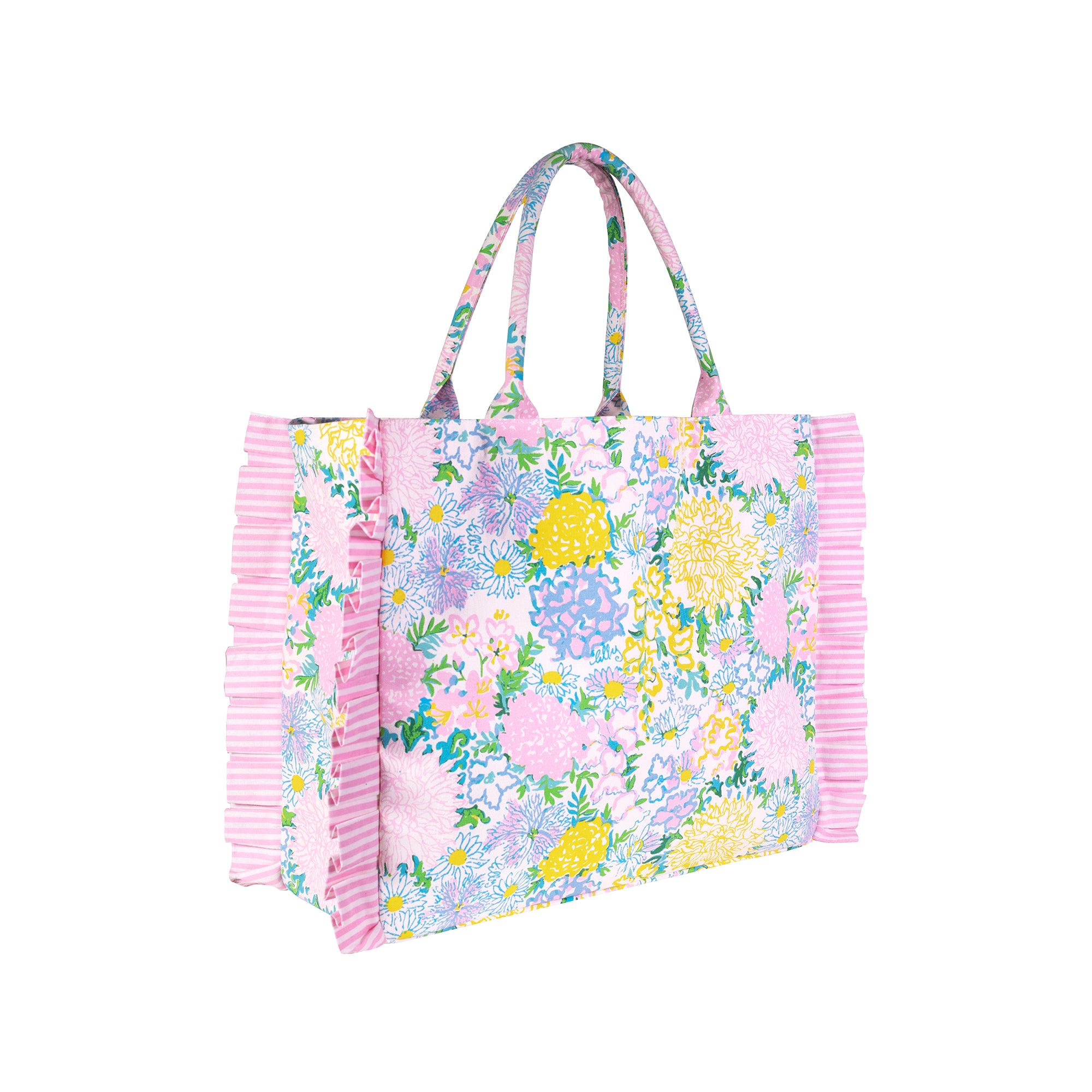 Ruffle Tote Lilly Garden Home