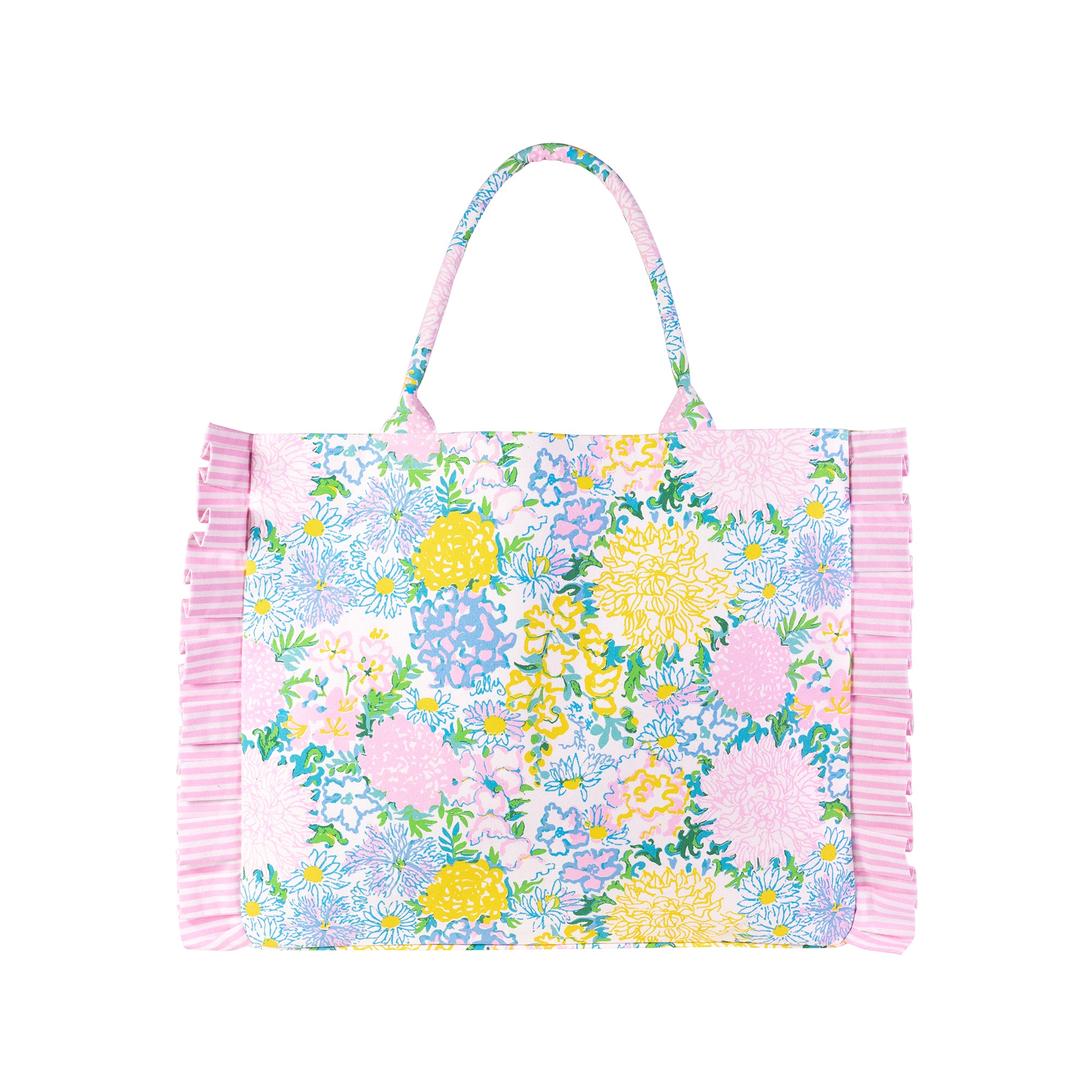 Ruffle Tote Lilly Garden Home