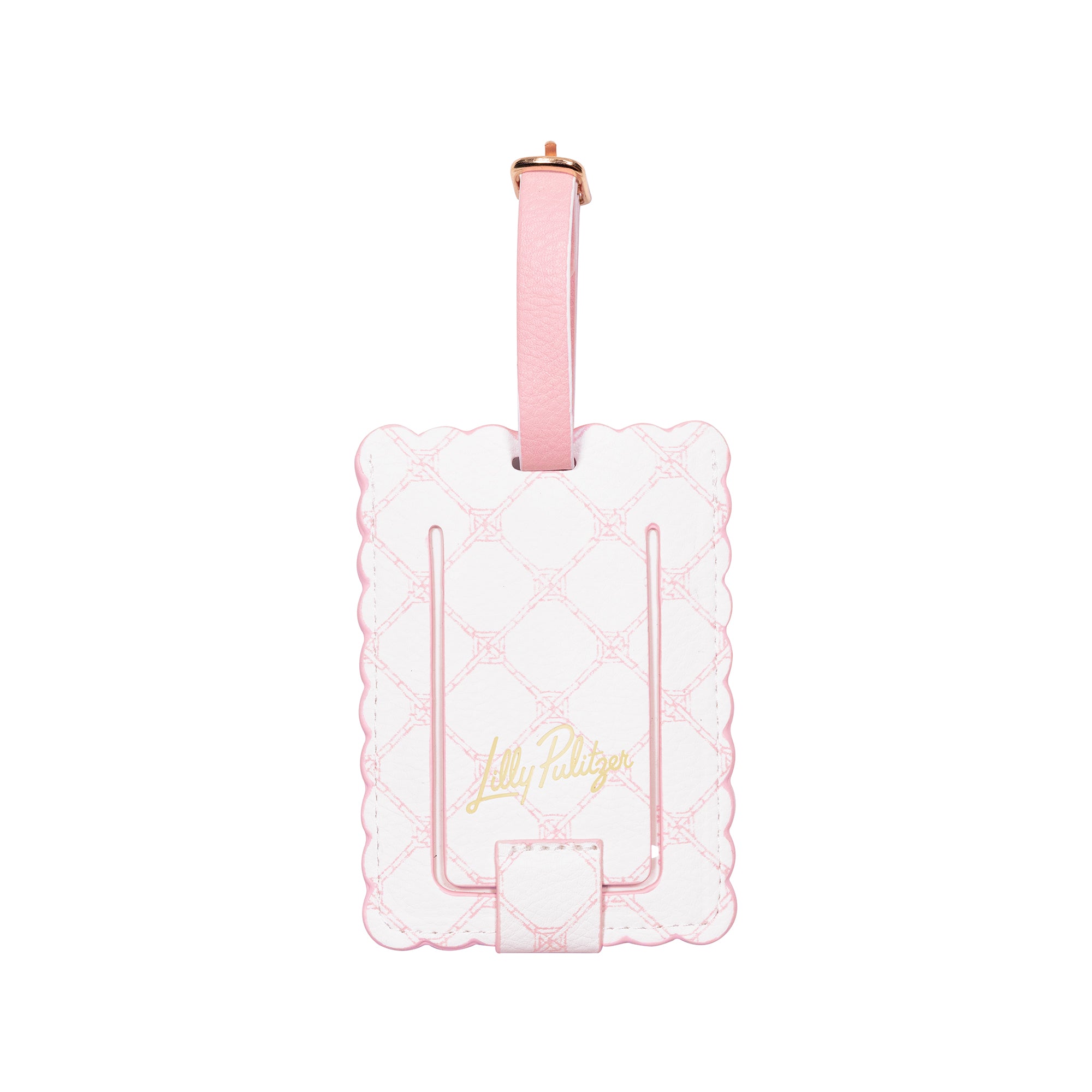 Scalloped  Luggage Tag Lilly Garden Home