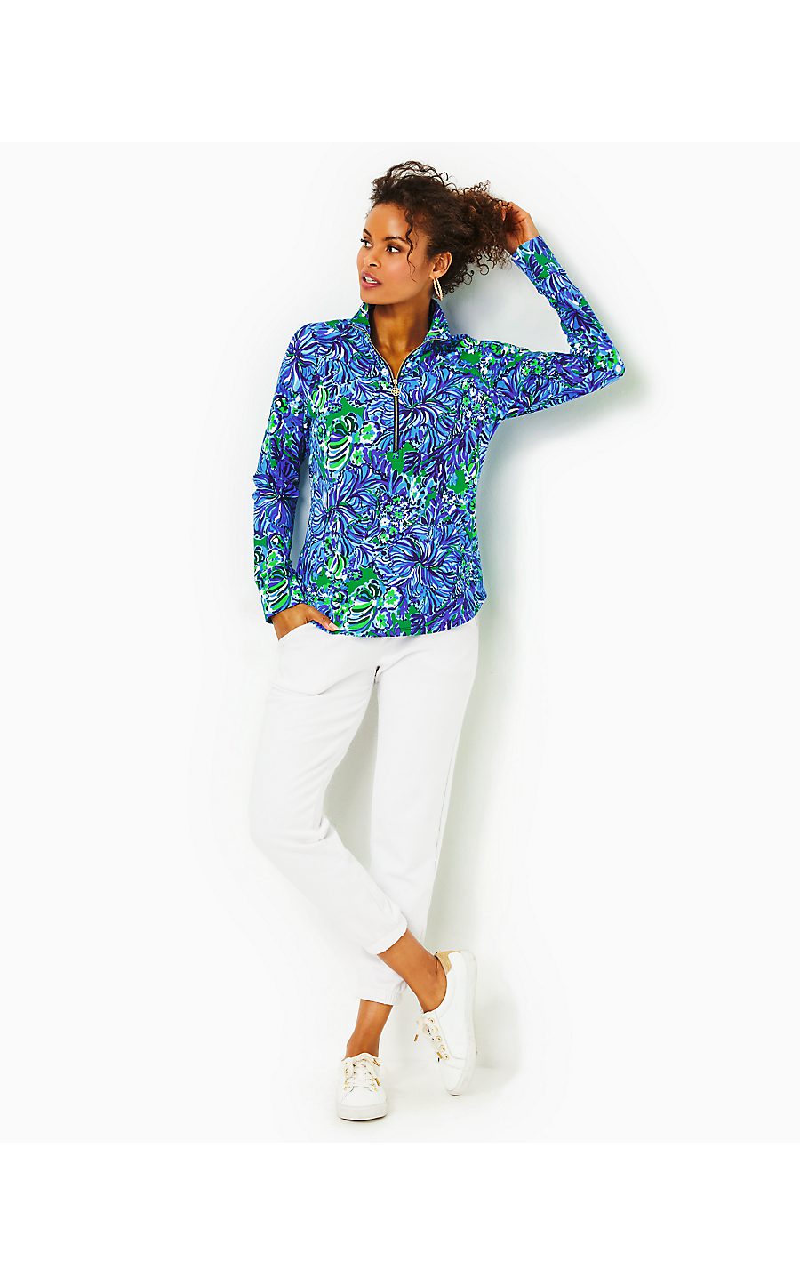 UPF 50+ SKIPPER POPOVER - IN TURTLE AWE - Lilly Pulitzer Store